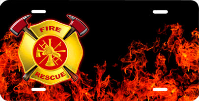 Fire & Rescue Auto Tag