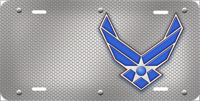 Air Force Wings - Auto Tag