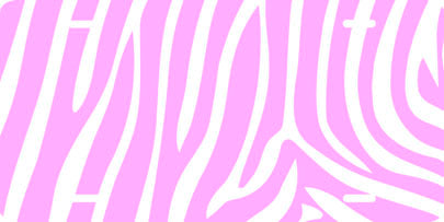 Zebra Print (pink) Auto Tag