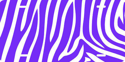 Zebra Print (purple) Auto Tag