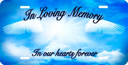"In Loving Memory" Auto Tag