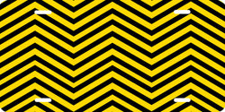 Chevron Pattern (black/yellow) - Auto Tag