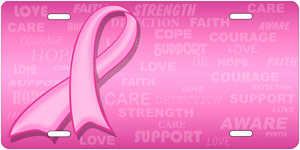 Breast Cancer (Pink Ribbon) - Auto Tag