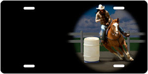 Barrel Racer - Auto Tag